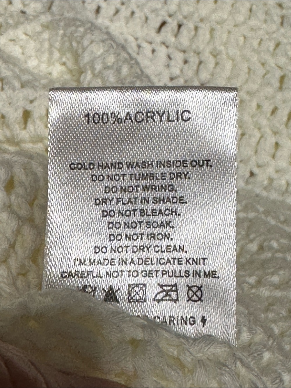 Beginning Boutique White Crochet Halter Maxi Dress with Ring Cutout - Picture 11 of 11